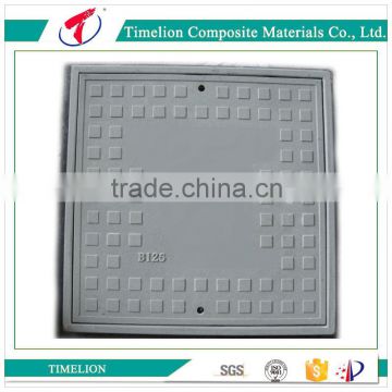 FRP Manhole Cover Plastic Composite SMC watertight manhole cover EN124