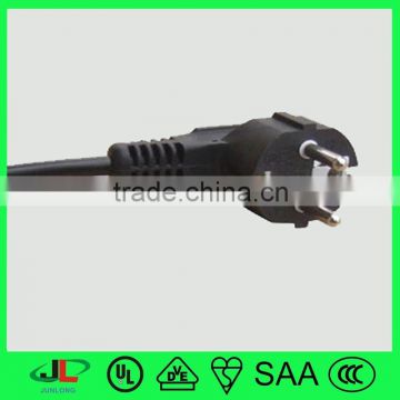 KTL korea straight male plug 3 pin plug power cord/wire/cable