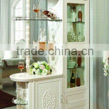 wooden glass display cabinet