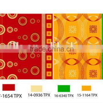 polyester pigment print fabric for bedding for Mexico