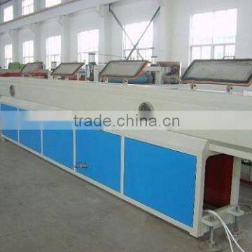 Larger diameter PVC pipe making machine