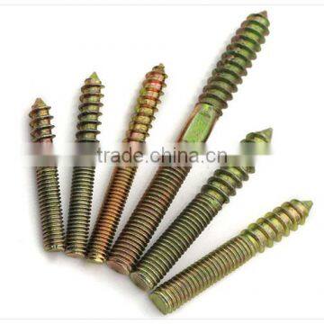 Furniture screws Double teeth screw Double teeth self-tapping screws M6 M8