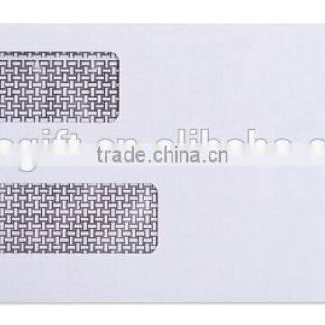 Custom Adhesive Peel and Seal Business Double Window Envelopes photo-2