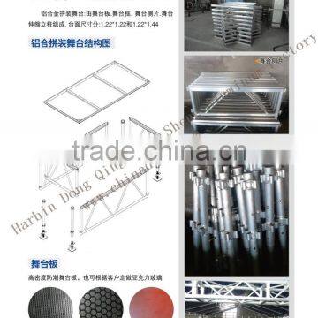 aluminum alloy assembling stage