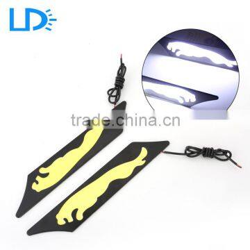 New arrival car accessories white Daytime Running Light 12v led cob drl