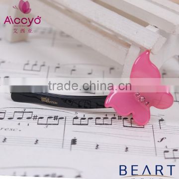 Hot sale beautiful girls butterfly bobby pin /kids hair pin accessory