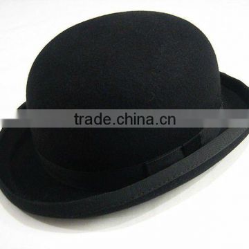 traditional wool felt bowler hat