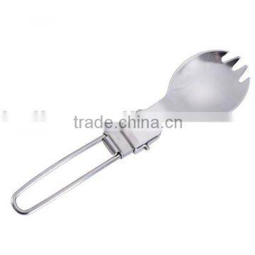 foldable fork and spoon outdoor camping equipment