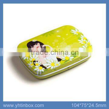 exquisite lip balm box metal small gift box