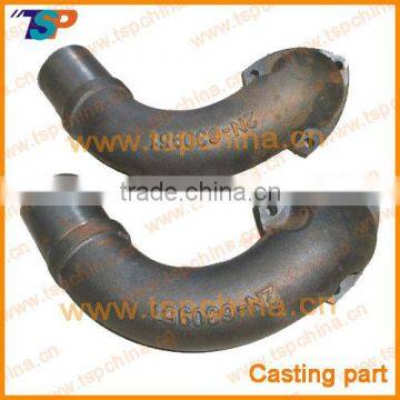 Tractor/Agriculture cast iron/Forging Bend pipe spare parts