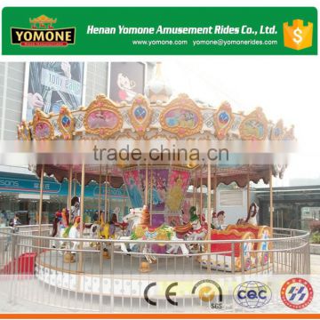 Romantic theme park amusement rides of merry go round carousel rides for sale