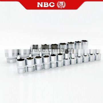 28 Pieces 12.5mm Series Hand Sleeve Tools Kit With Portable Case Socket Wrench Set photo-2