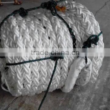 PP 8 Strands Mooring Rope With Both End Eye Splicing photo-5