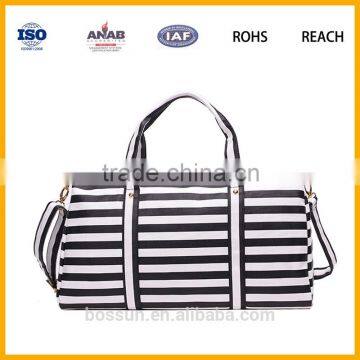 Ladies Shoulder Washing PU Bag with Zipper Travel Bag