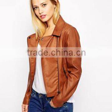 ladies leather jacket