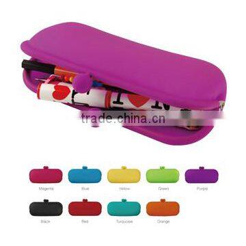 Fashionable silicone glasses case