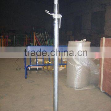 2015 best selling steel prop adjustable scaffolding prop for sale