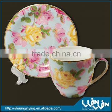 Porcelain Cup & Saucer Wwc13013