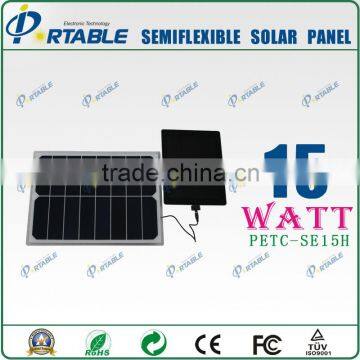 15w PET Semi Flexible Solar Panel High Quality Import Solar Panels photo-2