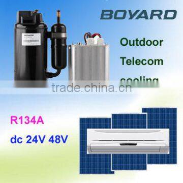 battery powered motor home 48v compressor for motori elettrici 48 volt solar air conditioner 48V for telecom shelter Cabin