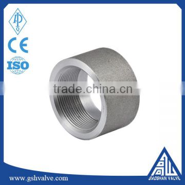 304/316 stainless steel NPT threaded half pipe coupling