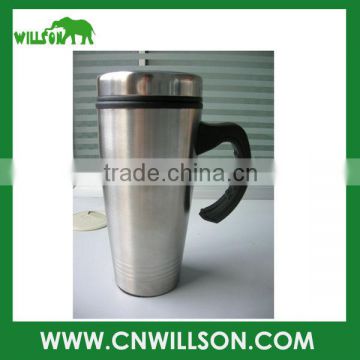 450ml/16oz Insulated Thermal Stainless Steel Travel Mug,Stainless Steel Coffee Travel Mug