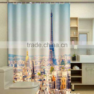 Photo Printed France Shower Curtain photo-5