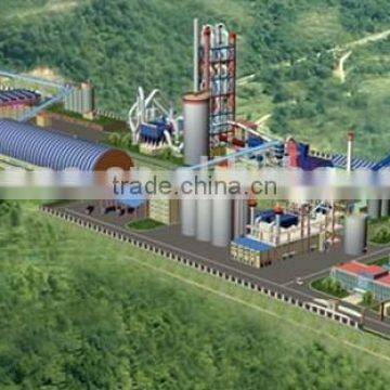 white Cement rotary kiln