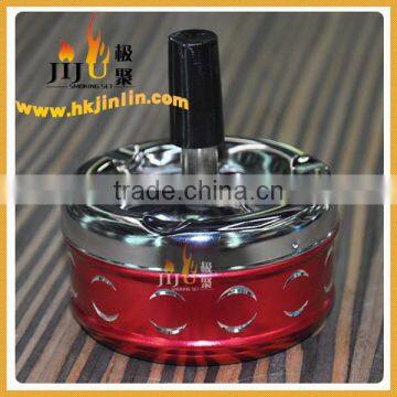 JL-021S Yiwu jinlin High quality round Aluminum cigarette ashtray wholesaler