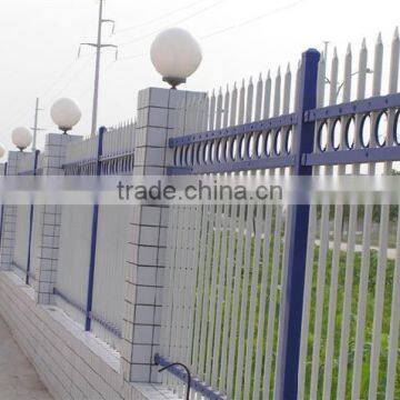 New technology cheap ornamental cast iron fence/palisade fence