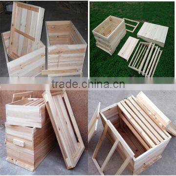 popular chinese beehive box from beekeeping supplier bee hive export EU