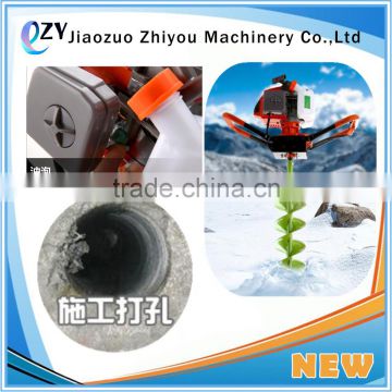 52CC earth auger/hole digging machine/ground hole drilling machines for sale(0086 15639144594)