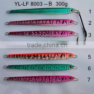 YL-LF 8003-B 300g high quality colorful fishing lead sinkers