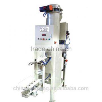 Single or twin-spout auger valve bag filling and weighing equipment