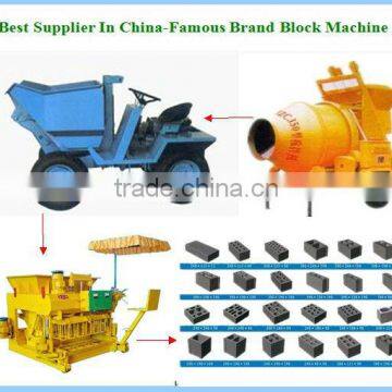 concrete building materia machinery,china famous brand Hongfa brick machinery,egg laying block making machine