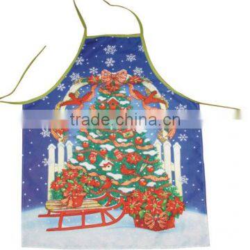 Promotional Cotton Kitchen Apron With Emboridery Logo, Kitchen Apron,Customized Cooking Apron photo-4