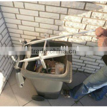 Garden Tool Bag Garden Rubbish Wheelin Bin Tool With Iron Wood Plastic Fabric Material photo-4