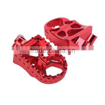 CNC Footpeg Footrests For Honda CR125 CR250 1995-1999 CR500 1995-2005 photo-3