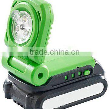 18V Lithium-Ion Naked Cordless Battery Torch/Working Light/Rechargeable LED Flashlight