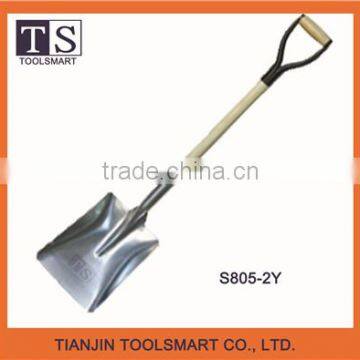 Alumium Forged Wooden Handle Snow Shovel photo-3