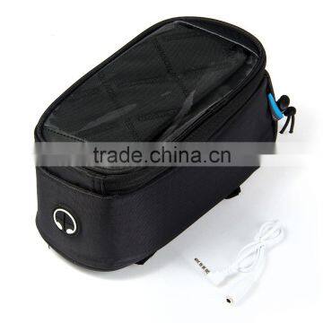 Roswheel Bicycle Saddle Phone Bag For 5.5 Inch Touch Screen Phone Holder Handlebar Pack 3 Colors S M L photo-5