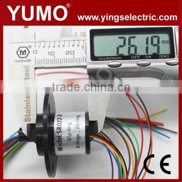 SR022-8P Slip Ring Yumo Slip Ring 8rings 2A per Ring Capsule Slip Ring photo-5