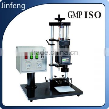 Semi Automatic Pnematic Cosmetics Lockable Screw Capping Machine