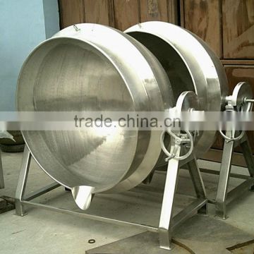 tilting cooking kettle jacketed cooking kettle 200L cooking pot