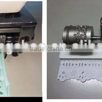 Ultrasonic lace sewing Machine for chiffon skirt lace making