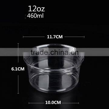 Super Cheap Useful Disposable 12oz Plastic Blister Salad Bowl photo-4