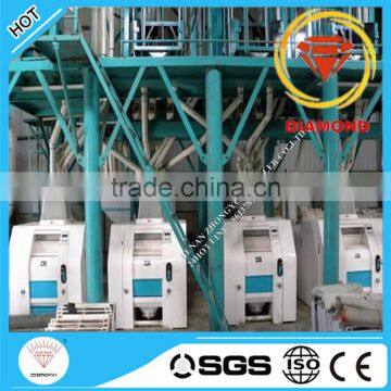 Hot China manufacturer corn flour grinding machine/ maize grits mealie milling machine/ corn mealie meal grinder with price