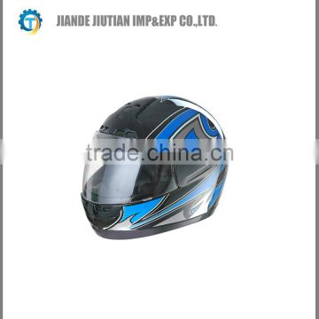 High quality with washable interior full face helmet motorcycle helmet WITH BLACK COLOR