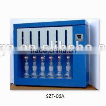 Sample Processing Equipment Lab Testing Machine Auto Fat Analyzer SZF06 (Soxhlet Extractor) photo-2