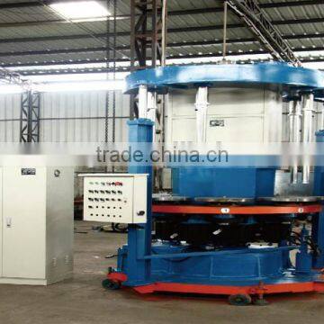 glass spinning machine for production of glass wares, lamps, etc.